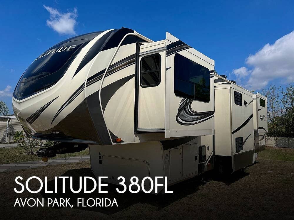 Email now about this 2019 Grand Design Solitude 380FL! Used 2019 Grand Design Solitude 380FL available in Avon Park, Florida