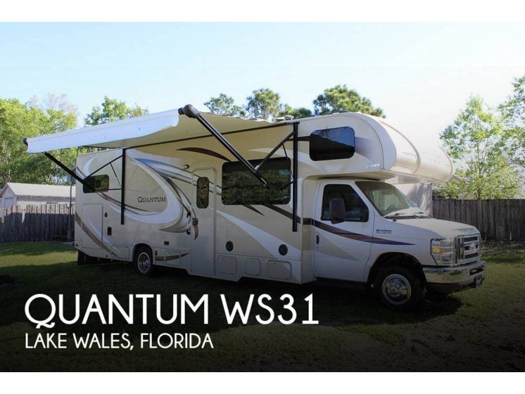 Email now about this 2017 Thor Motor Coach Quantum WS31! Used 2017 Thor Motor Coach Quantum WS31 available in Lake Wales, Florida