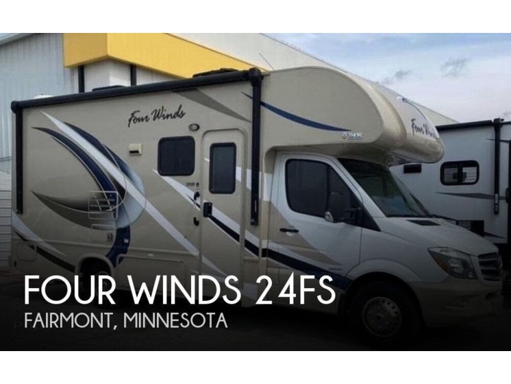 Email now about this 2017 Thor Motor Coach Four Winds 24FS! Used 2017 Thor Motor Coach Four Winds 24FS available in Fairmont, Minnesota