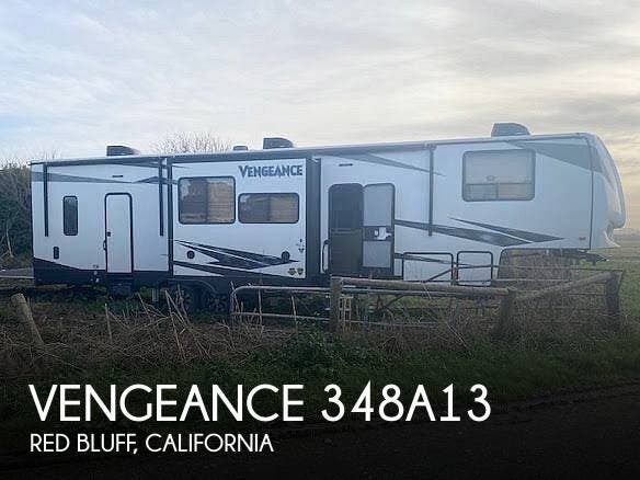 Email now about this 2019 Forest River Vengeance 348A13! Used 2019 Forest River Vengeance 348A13 available in Red Bluff, California