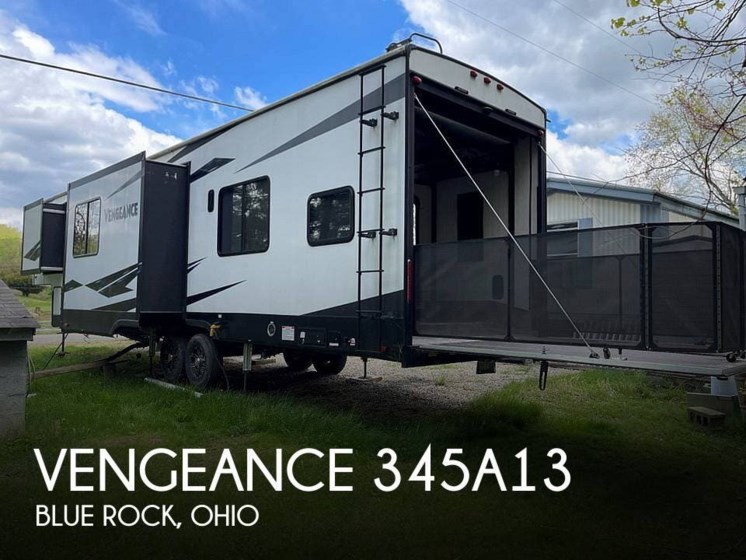 Email now about this 2019 Forest River Vengeance 345A13! Used 2019 Forest River Vengeance 345A13 available in Blue Rock, Ohio