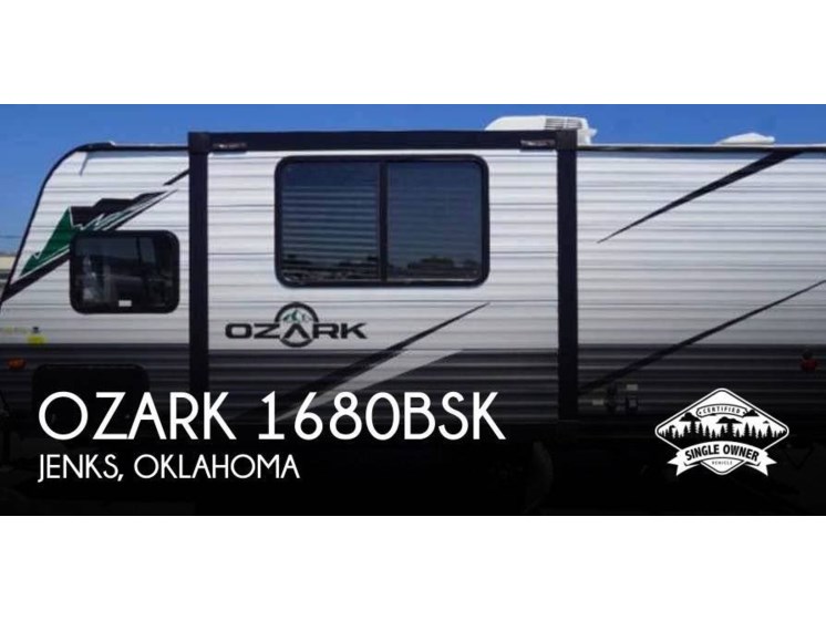 Email now about this 2022 Forest River Ozark 1680BSK! Used 2022 Forest River Ozark 1680BSK available in Jenks, Oklahoma