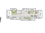 Call now about this 2014 Tiffin Phaeton 40QTH! 2014 Tiffin Phaeton 40QTH - Used Diesel Pusher For Sale by Pop RVs in Yuma, Arizona features Slideout, Generator, Awning, Air Conditioning