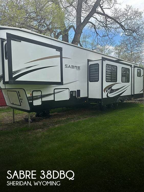Email now about this 2022 Forest River Sabre 38DBQ! Used 2022 Forest River Sabre 38DBQ available in Sheridan, Wyoming