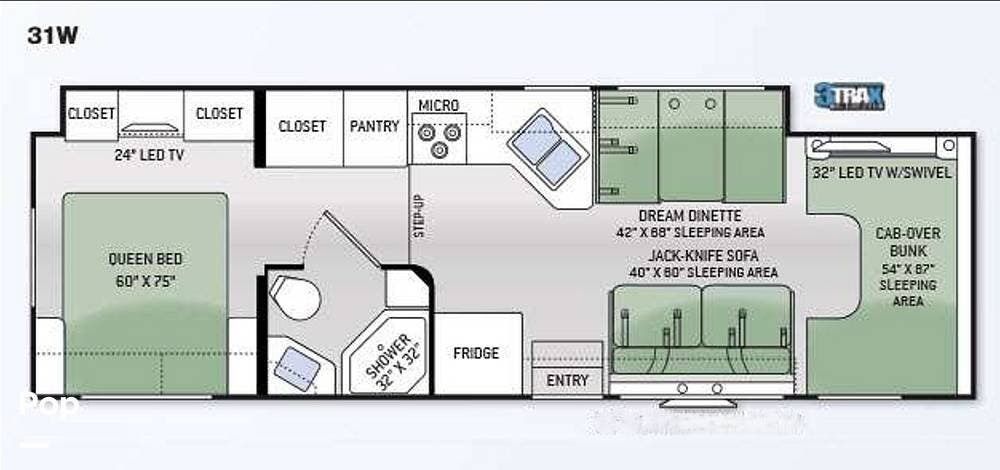 Contact us now about this 2015 Thor Motor Coach Four Winds 31W! 2015 Four Winds 31W by Thor Motor Coach from Pop RVs in North Street, Michigan