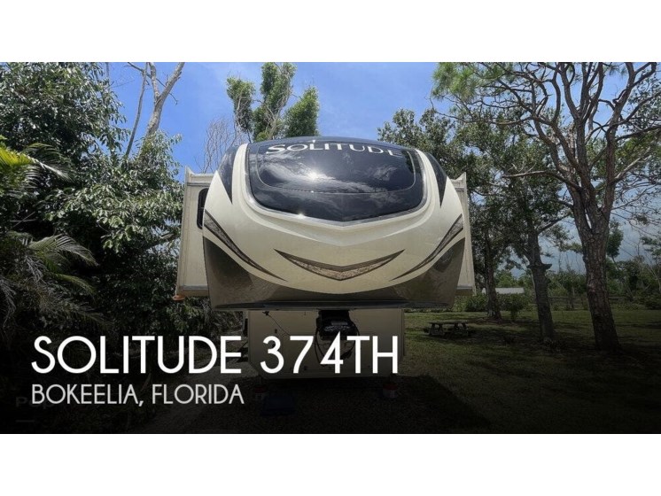 Email now about this 2017 Grand Design Solitude 374TH! Used 2017 Grand Design Solitude 374TH available in Bokeelia, Florida