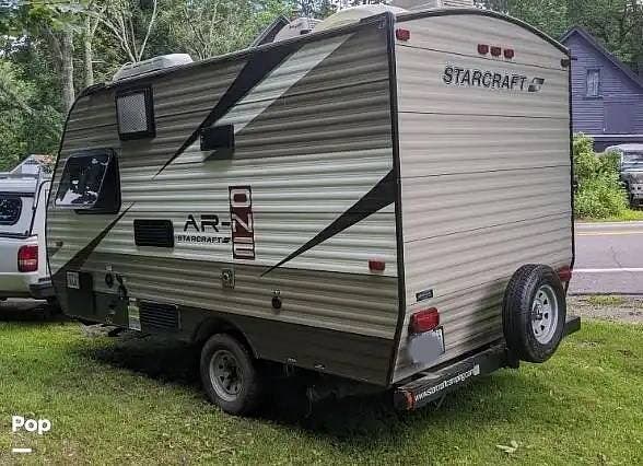 Call now about this 2016 Starcraft AR-ONE 14RB! 2016 Starcraft AR-ONE 14RB - Used Travel Trailer For Sale by Pop RVs in Whitefield, Maine features Air Conditioning