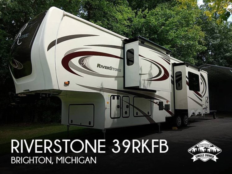 Email now about this 2021 Forest River RiverStone 39RKFB! Used 2021 Forest River RiverStone 39RKFB available in Brighton, Michigan