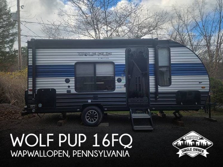 Used 2022 Forest River Wolf Pup 16FQ available in Wapwallopen, Pennsylvania
