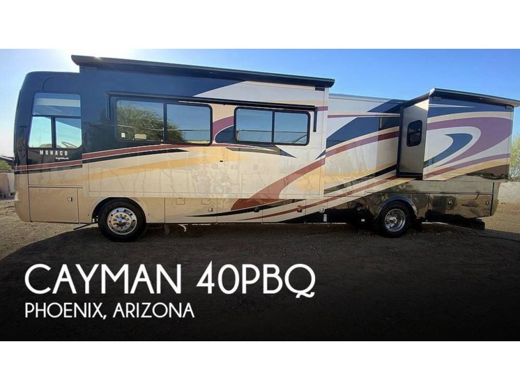 Email now about this 2011 Monaco RV Cayman 40PBQ! Used 2011 Monaco RV Cayman 40PBQ available in Phoenix, Arizona