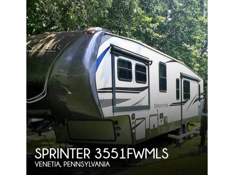 Email now about this 2019 Keystone Sprinter 3551FWMLS! Used 2019 Keystone Sprinter 3551FWMLS available in Venetia, Pennsylvania