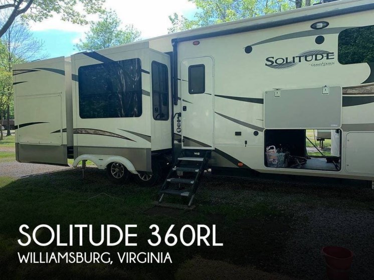 Email now about this 2017 Grand Design Solitude 360RL! Used 2017 Grand Design Solitude 360RL available in Williamsburg, Virginia