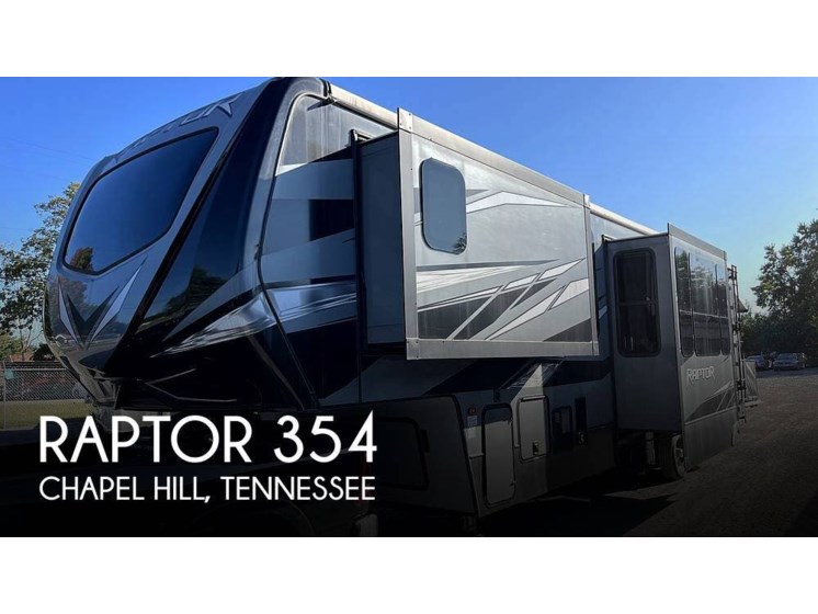 Email now about this 2020 Keystone Raptor 354! Used 2020 Keystone Raptor 354 available in Chapel Hill, Tennessee