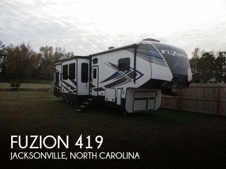 Email now about this 2021 Keystone Fuzion 419! Used 2021 Keystone Fuzion 419 available in Jacksonville, North Carolina