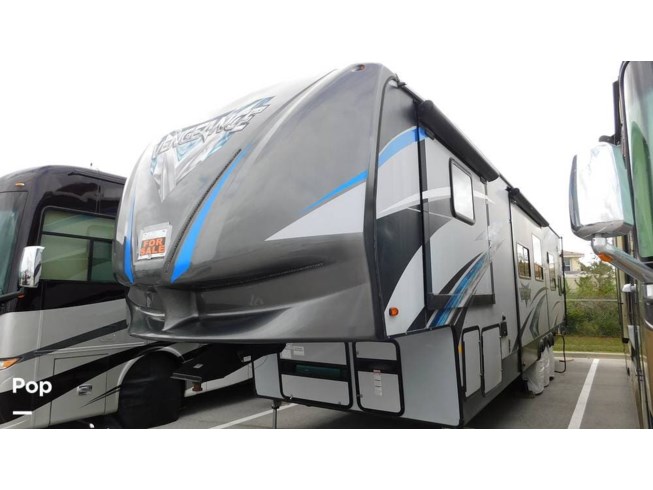 2018 Forest River Vengeance 377V - Used Toy Hauler For Sale by Pop RVs in Ft Pierce, Florida