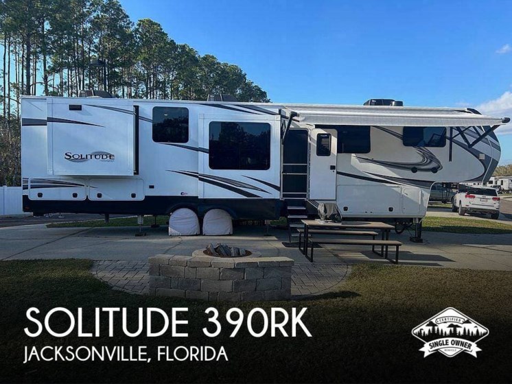 Email now about this 2022 Grand Design Solitude 390RK! Used 2022 Grand Design Solitude 390RK available in Jacksonville, Florida