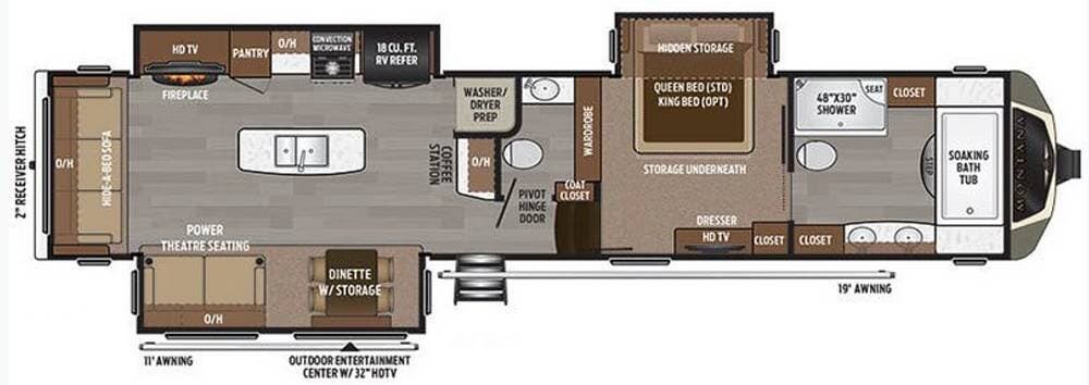 Contact us now about this 2018 Keystone Montana Legacy 3920FB! 2018 Montana Legacy 3920FB by Keystone from Pop RVs in Pea Ridge, Arkansas