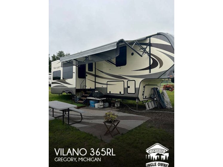 Used 2018 Vanleigh Vilano 365RL available in Gregory, Michigan