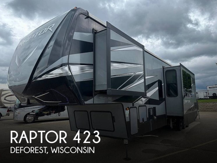 Email now about this 2020 Keystone Raptor 423! Used 2020 Keystone Raptor 423 available in Deforest, Wisconsin