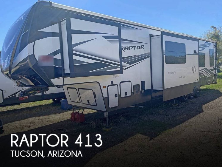 Email now about this 2021 Keystone Raptor 413! Used 2021 Keystone Raptor 413 available in Tucson, Arizona