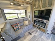 Call now about this 2021 Keystone Raptor 413! 2021 Keystone Raptor 413 - Used Toy Hauler For Sale by Pop RVs in Tucson, Arizona features Awning, Slideout, Leveling Jacks, Air Conditioning, Generator