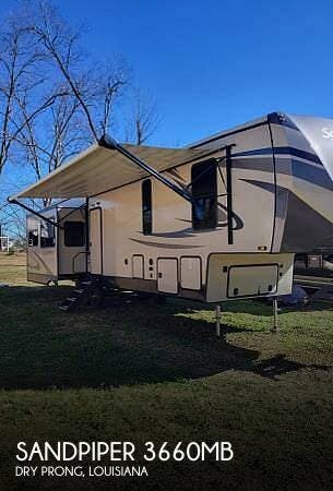 Used 2021 Forest River Sandpiper 3660MB available in Dry Prong, Louisiana