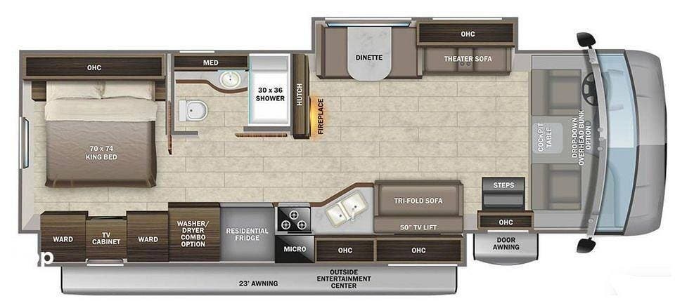 Call now about this 2022 Entegra Coach Vision XL 34G! 2022 Entegra Coach Vision XL 34G - New Class A For Sale by Pop RVs in Franklin, North Carolina features Awning, Leveling Jacks, Generator, Slideout, Air Conditioning