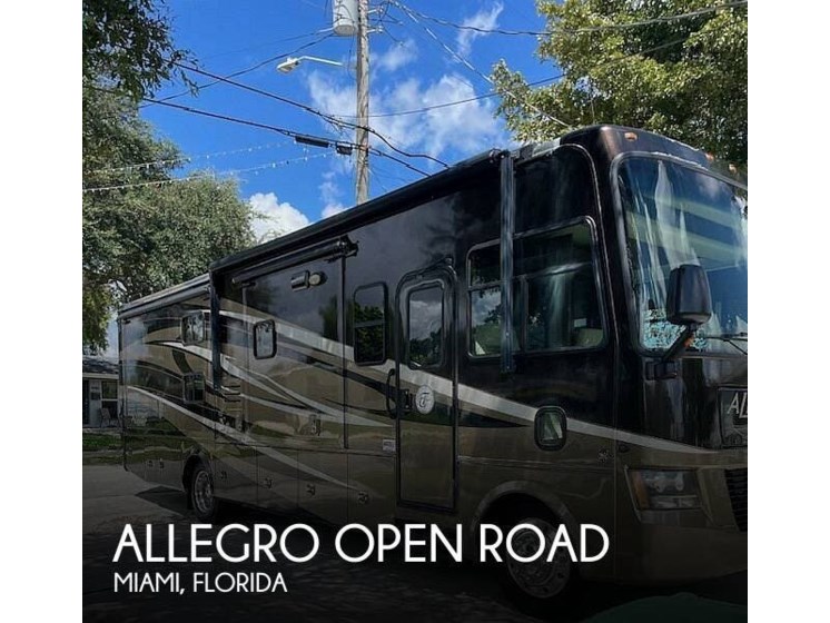 Email now about this 2012 Tiffin Allegro Open Road 35 QBA! Used 2012 Tiffin Allegro Open Road 35 QBA available in Miami, Florida