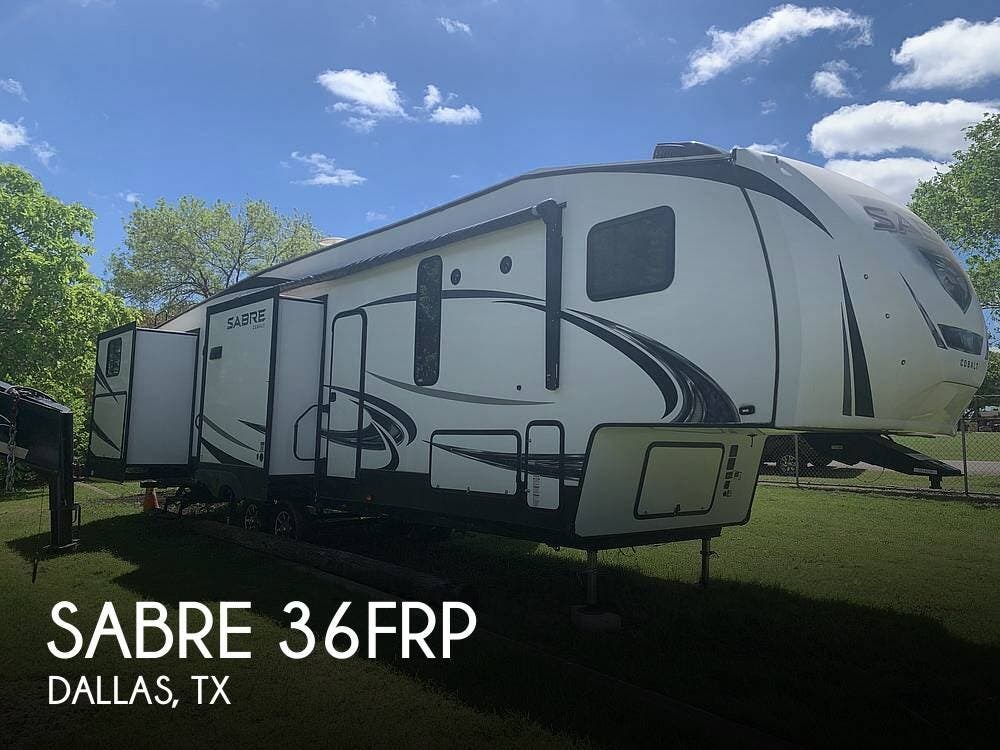 Email now about this 2019 Forest River Sabre 36FRP! Used 2019 Forest River Sabre 36FRP available in Dallas, Texas