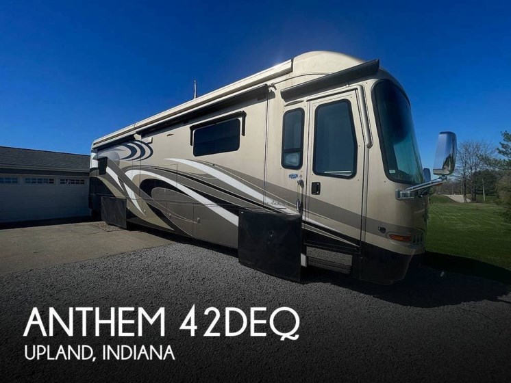 Email now about this 2015 Entegra Coach Anthem 42DEQ! Used 2015 Entegra Coach Anthem 42DEQ available in Upland, Indiana