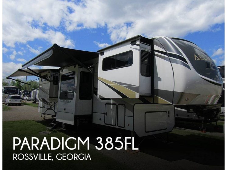 Email now about this 2022 Alliance RV Paradigm 385FL! Used 2022 Alliance RV Paradigm 385FL available in Rossville, Georgia