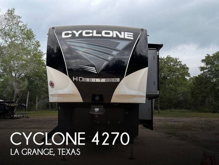 Used 2021 Heartland Cyclone 4270 available in La Grange, Texas