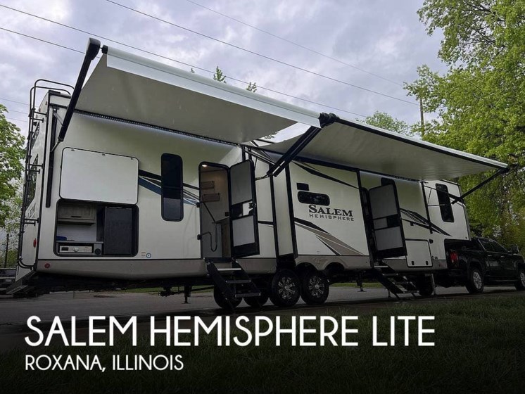 Used 2022 Forest River Salem Hemisphere Lite 353BED available in Roxana, Illinois