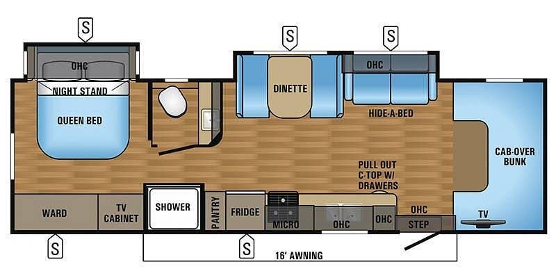 Contact us now about this 2017 Jayco Greyhawk 29MV! 2017 Greyhawk 29MV by Jayco from Pop RVs in Lithia, Florida