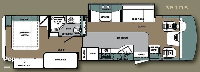 Contact us now about this 2012 Forest River Georgetown 351DS! 2012 Georgetown 351DS by Forest River from Pop RVs in Harrisburg, Pennsylvania