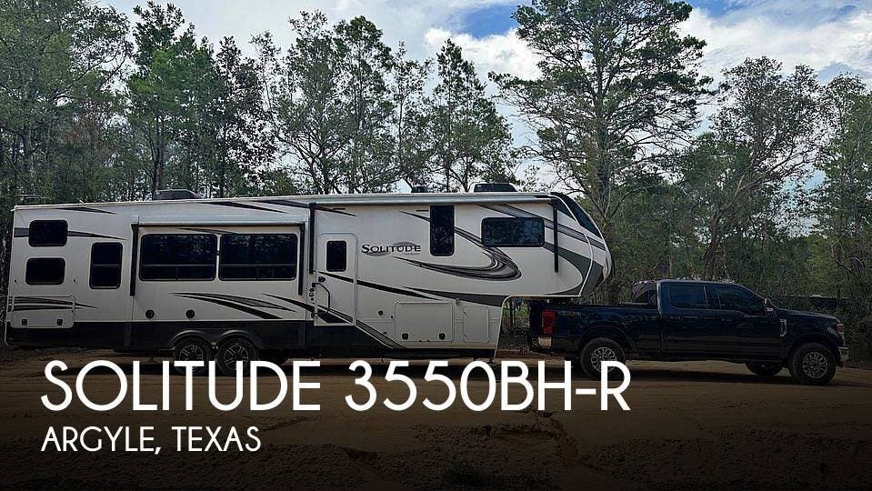 Email now about this 2021 Grand Design Solitude 3550BH-R! Used 2021 Grand Design Solitude 3550BH-R available in Argyle, Texas