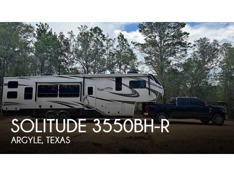Email now about this 2021 Grand Design Solitude 3550BH-R! Used 2021 Grand Design Solitude 3550BH-R available in Argyle, Texas