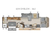 Contact us now about this 2019 Entegra Coach Emblem 36U! 2019 Emblem 36U by Entegra Coach from Pop RVs in Murfreesboro, Tennessee