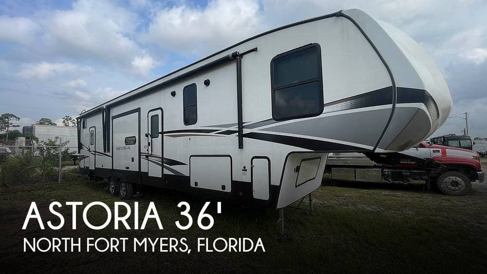 Email now about this 2022 Dutchmen Astoria Platinum 3603LFP! Used 2022 Dutchmen Astoria Platinum 3603LFP available in North Fort Myers, Florida