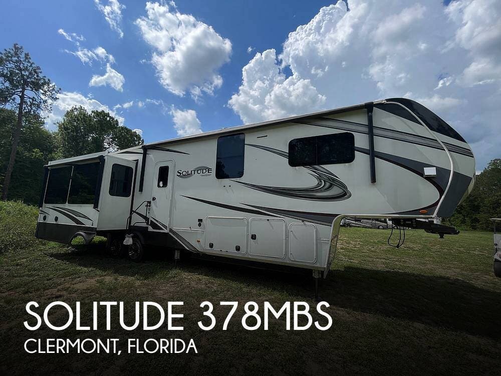 Email now about this 2021 Grand Design Solitude 378MBS! Used 2021 Grand Design Solitude 378MBS available in Clermont, Florida