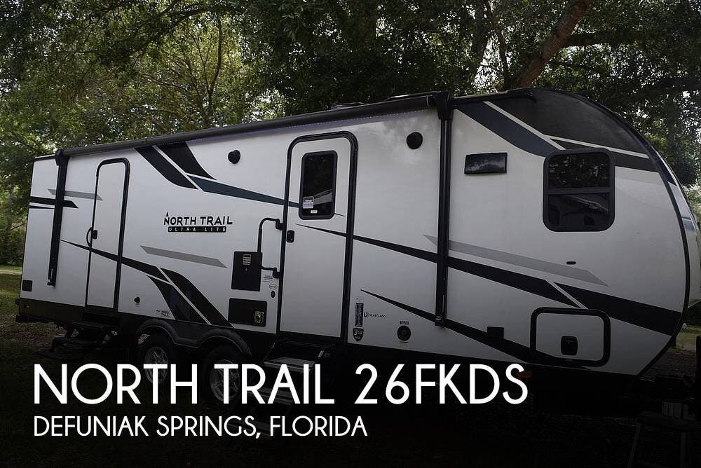 Email now about this 2022 Heartland North Trail 26FKDS! Used 2022 Heartland North Trail 26FKDS available in Defuniak Springs, Florida