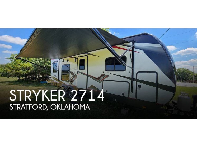 Email now about this 2022 Cruiser RV Stryker 2714! Used 2022 Cruiser RV Stryker 2714 available in Stratford, Oklahoma