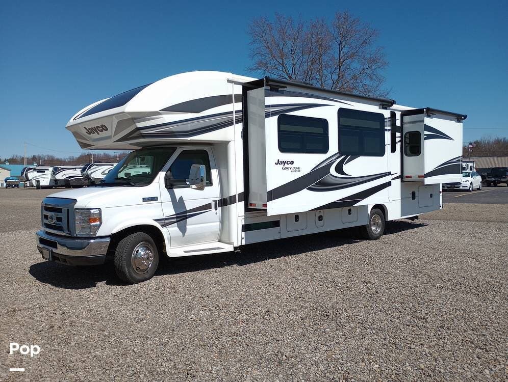 Contact us now about this 2019 Jayco Greyhawk Prestige 29MVP! 2019 Greyhawk Prestige 29MVP by Jayco from Pop RVs in Seville, Ohio