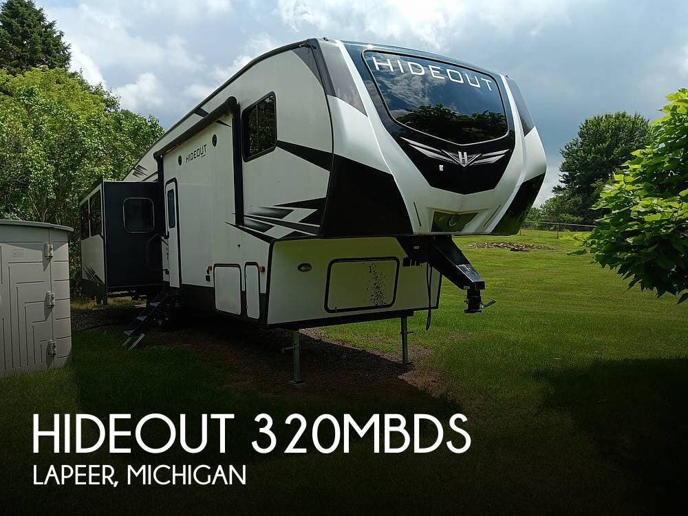Email now about this 2020 Keystone Hideout 320MBDS! Used 2020 Keystone Hideout 320MBDS available in Lapeer, Michigan