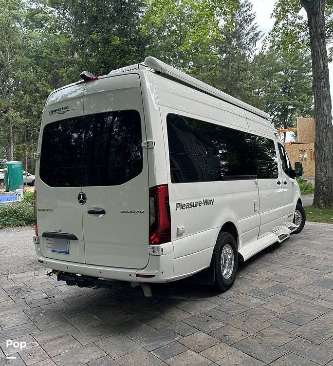 Call now about this 2022 Pleasure-Way Plateau TS! 2022 Pleasure-Way Plateau TS - Used Class B For Sale by Pop RVs in Traverse City, Michigan features Air Conditioning, Awning, Generator