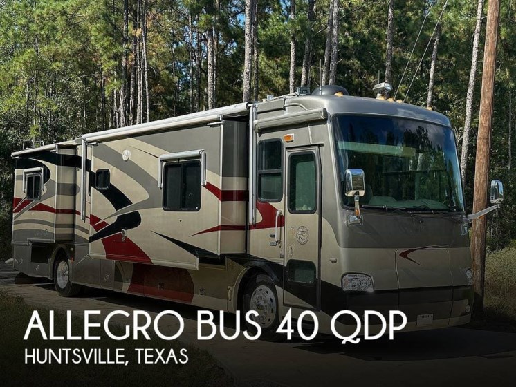 Email now about this 2005 Tiffin Allegro Bus 40 QDP! Used 2005 Tiffin Allegro Bus 40 QDP available in Huntsville, Texas
