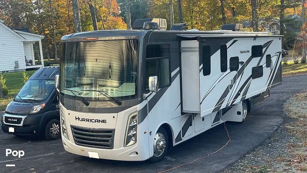 Contact us now about this 2023 Thor Motor Coach Hurricane 34J! 2023 Hurricane 34J by Thor Motor Coach from Pop RVs in Auburn, Massachusetts
