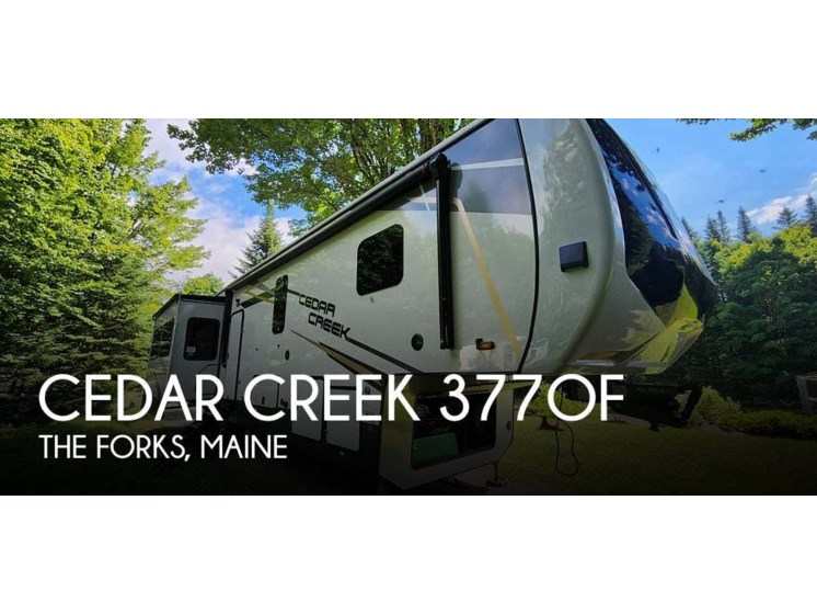 Email now about this 2021 Forest River Cedar Creek 377OF! Used 2021 Forest River Cedar Creek 377OF available in The Forks, Maine
