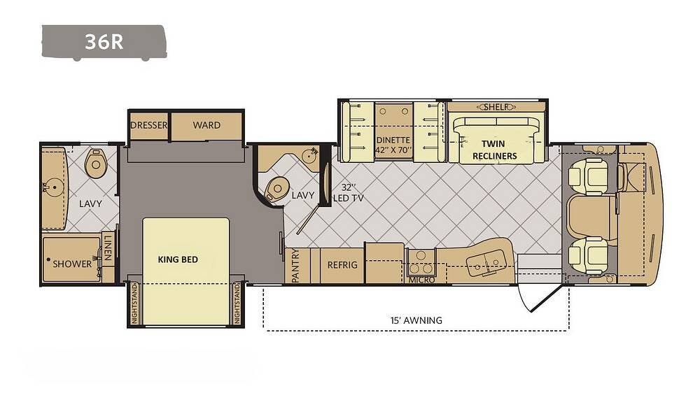 Contact us now about this 2014 Fleetwood Bounder 36R! 2014 Bounder 36R by Fleetwood from Pop RVs in Milton, Florida