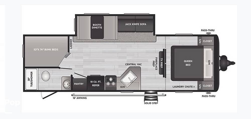 Contact us now about this 2023 Keystone Hideout 26BHS! 2023 Hideout 26BHS by Keystone from Pop RVs in Langston, Alabama